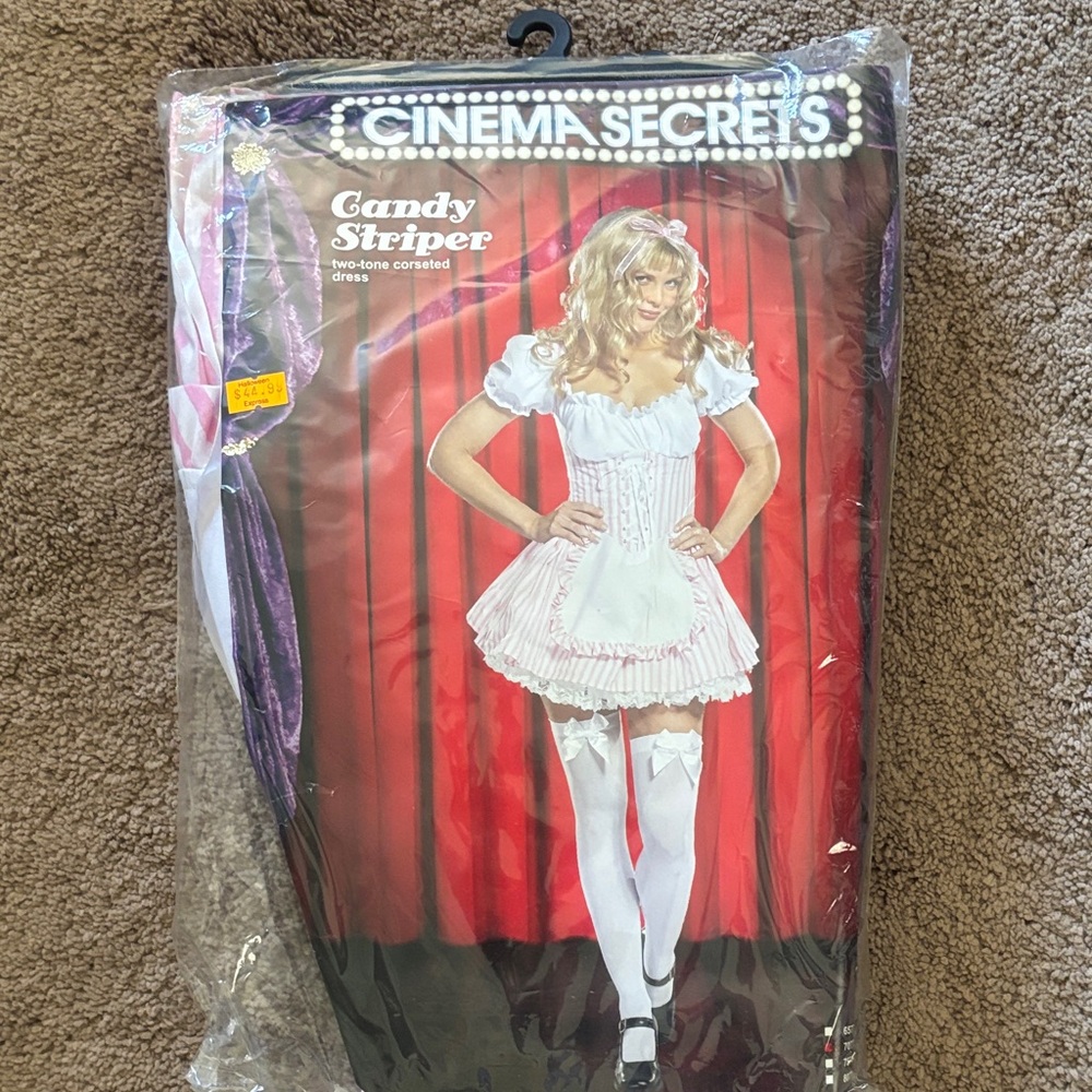 New sexy Halloween costume - Candy Striper- Small NWT